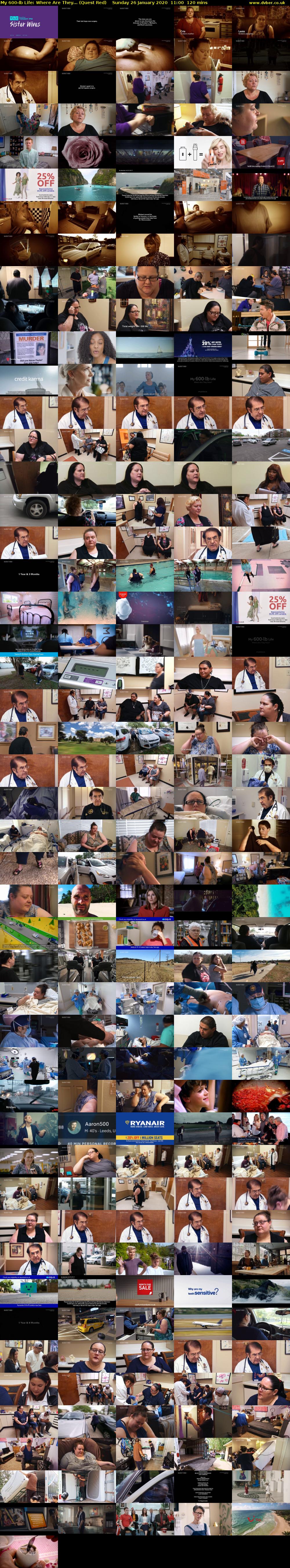 My 600-lb Life: Where Are They... (Quest Red) Sunday 26 January 2020 11:00 - 13:00