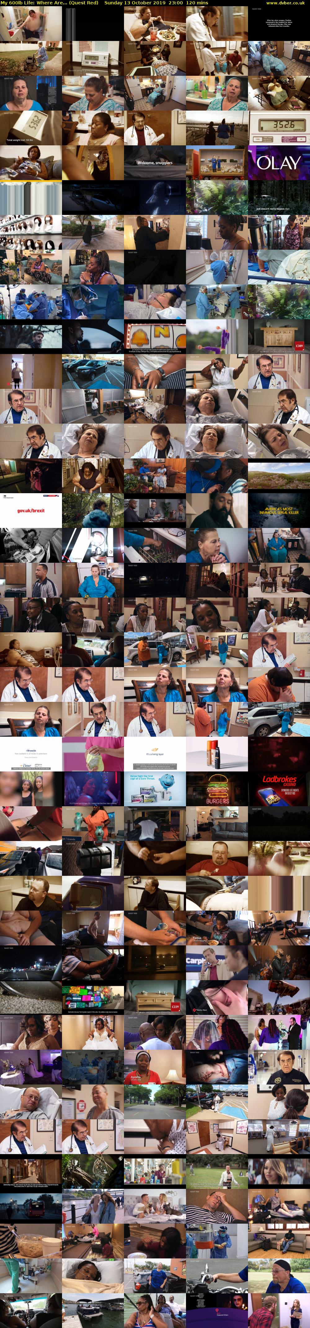 My 600lb Life: Where Are... (Quest Red) Sunday 13 October 2019 23:00 - 01:00