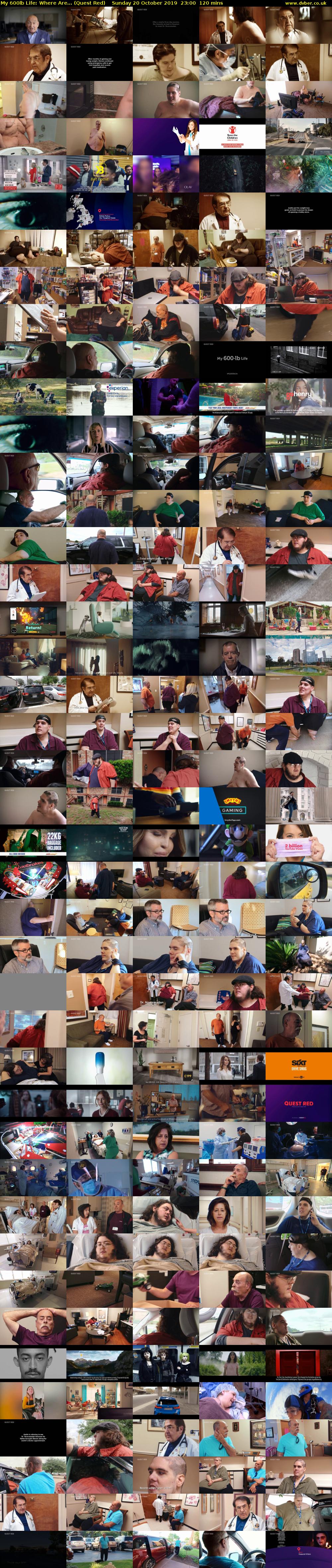 My 600lb Life: Where Are... (Quest Red) Sunday 20 October 2019 23:00 - 01:00
