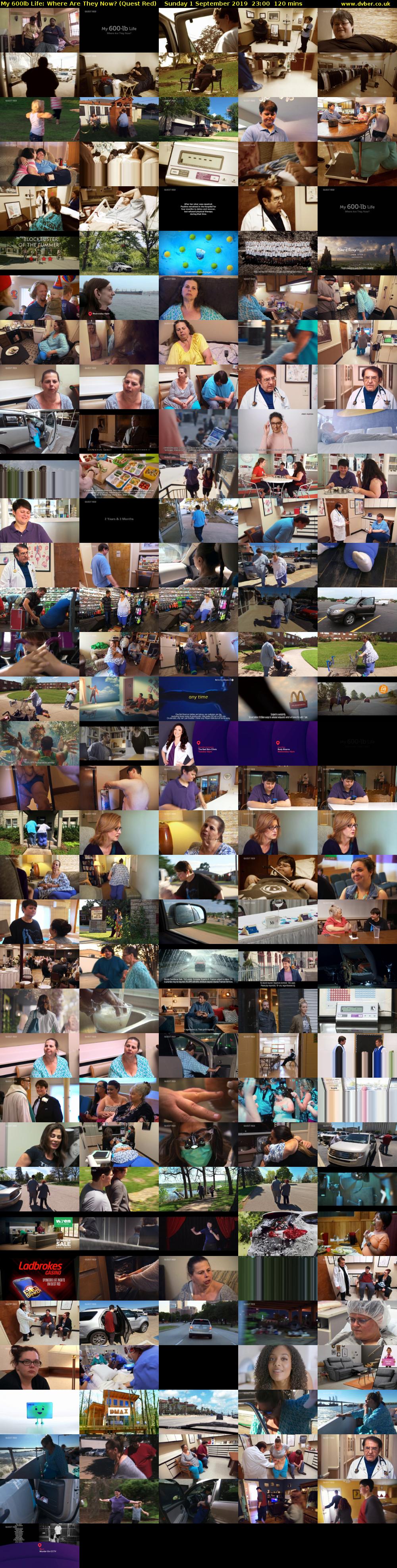 My 600lb Life: Where Are They Now? (Quest Red) Sunday 1 September 2019 23:00 - 01:00
