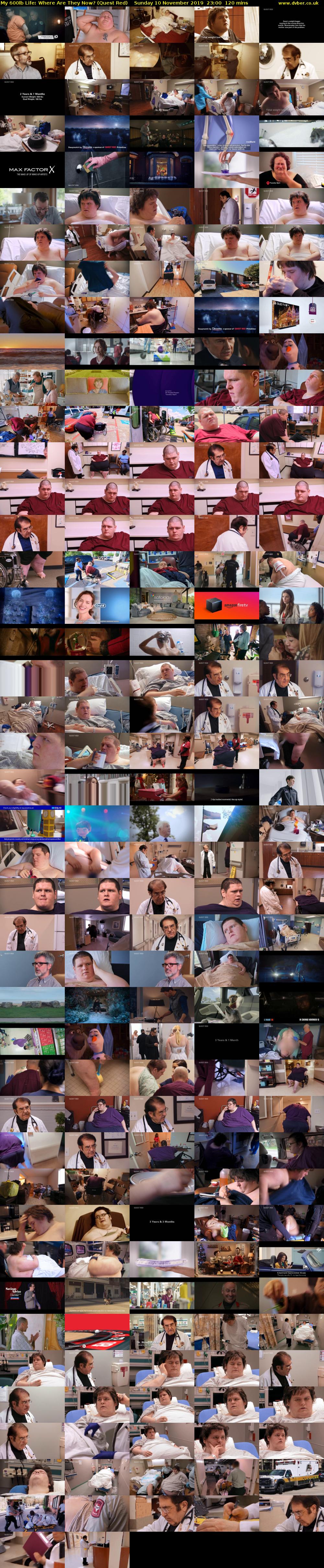 My 600lb Life: Where Are They Now? (Quest Red) Sunday 10 November 2019 23:00 - 01:00