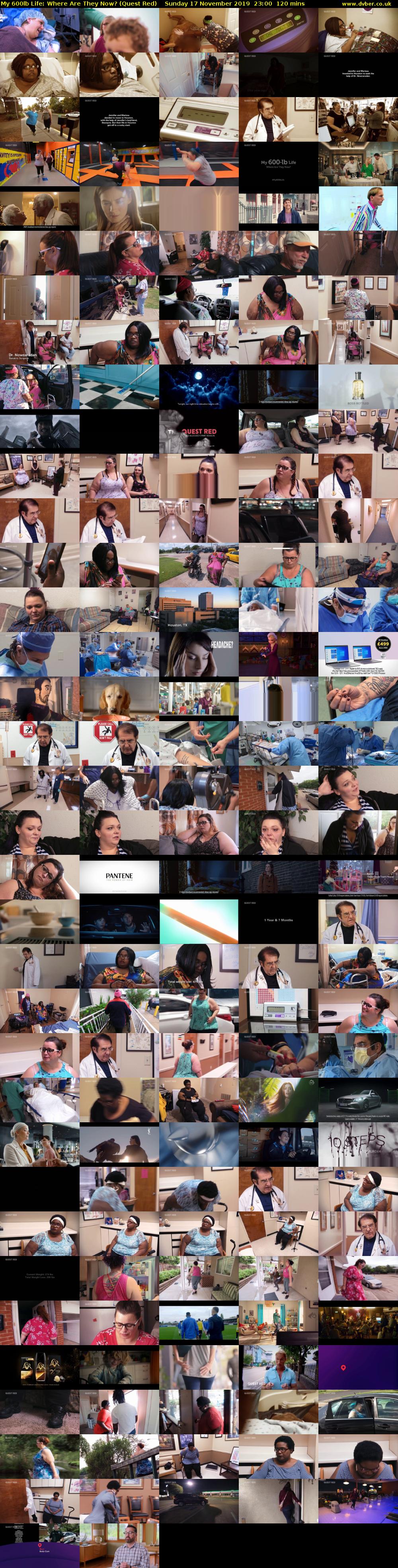 My 600lb Life: Where Are They Now? (Quest Red) Sunday 17 November 2019 23:00 - 01:00