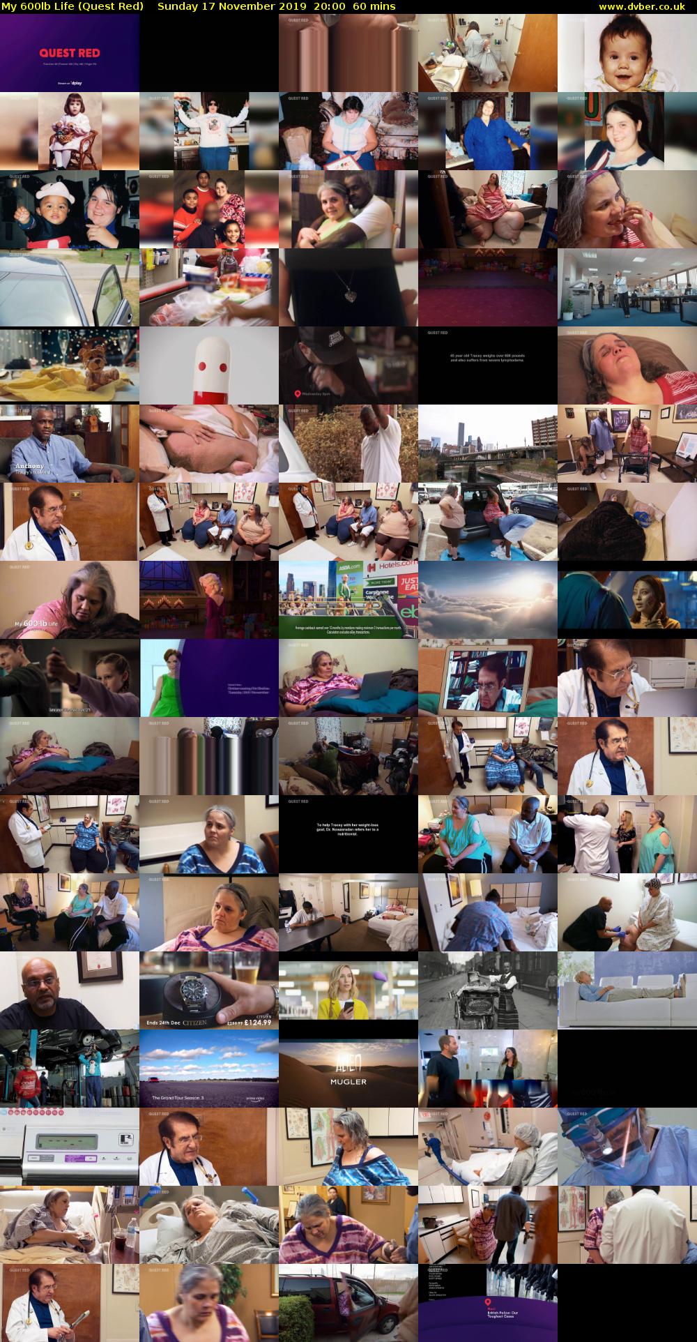 My 600lb Life (Quest Red) Sunday 17 November 2019 20:00 - 21:00