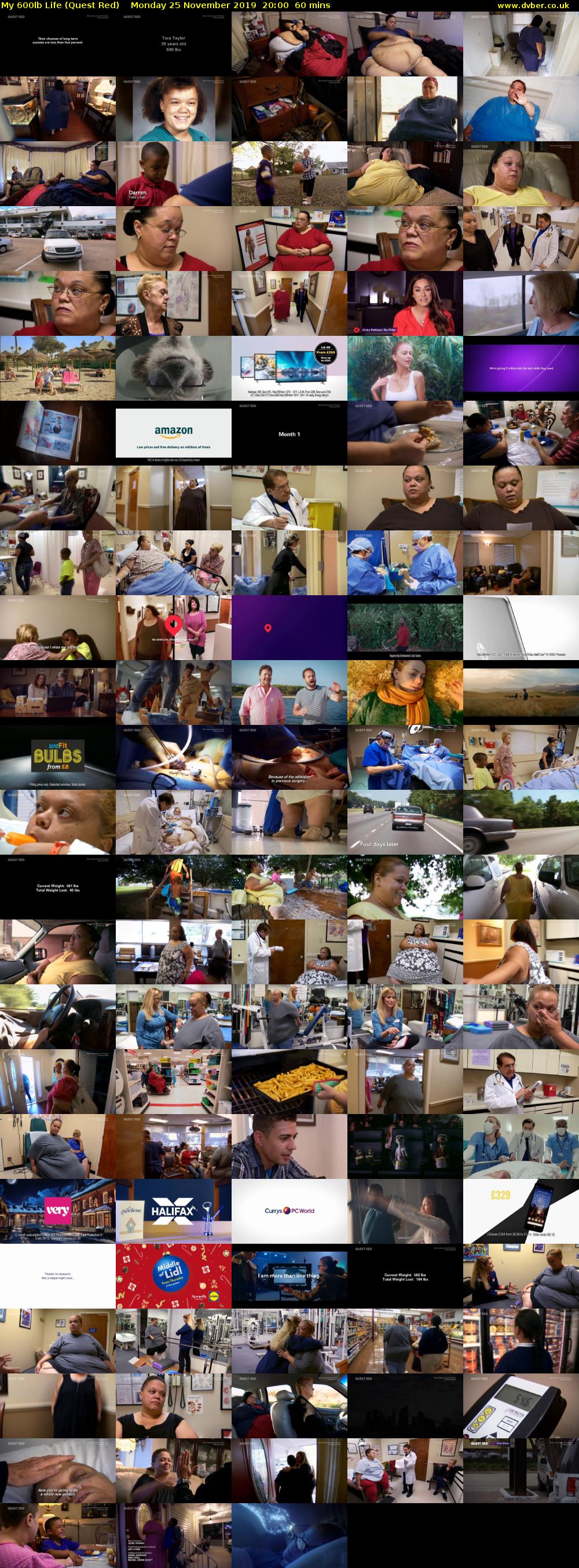 My 600lb Life (Quest Red) Monday 25 November 2019 20:00 - 21:00