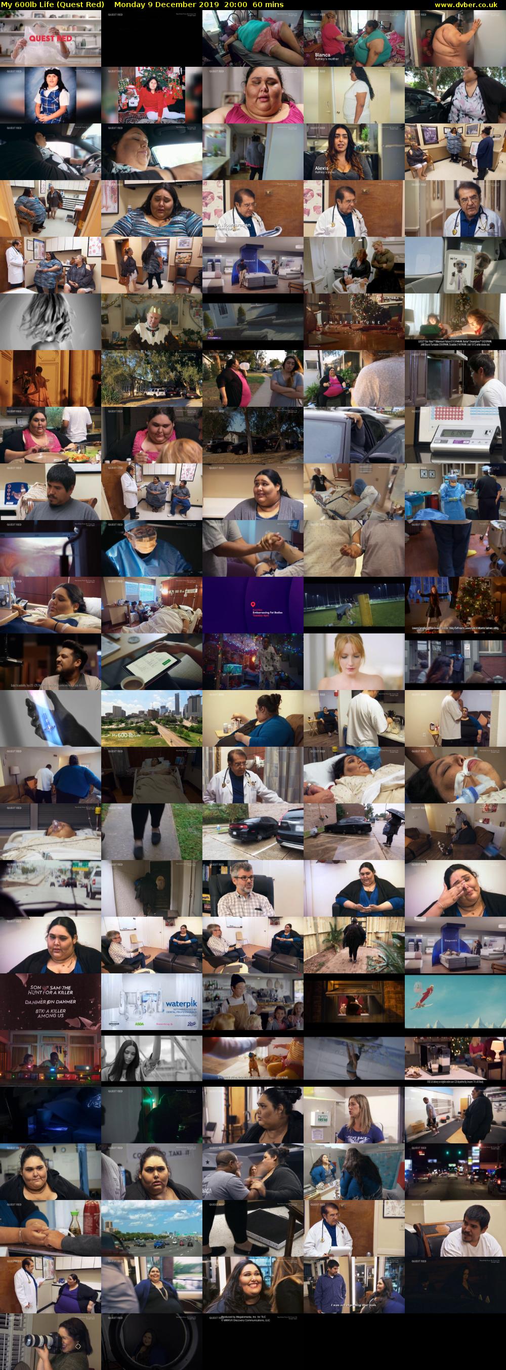 My 600lb Life (Quest Red) Monday 9 December 2019 20:00 - 21:00