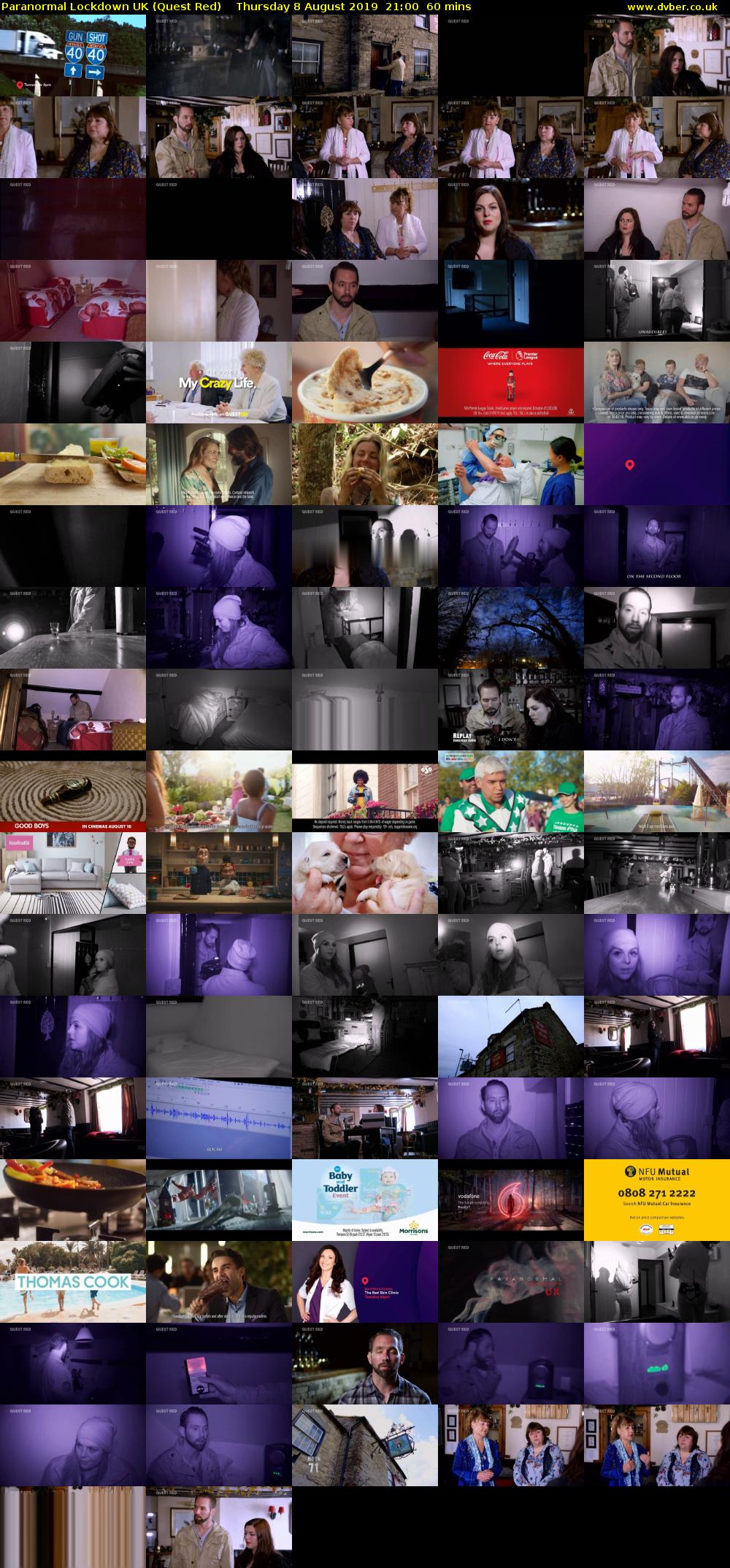 Paranormal Lockdown UK (Quest Red) Thursday 8 August 2019 21:00 - 22:00