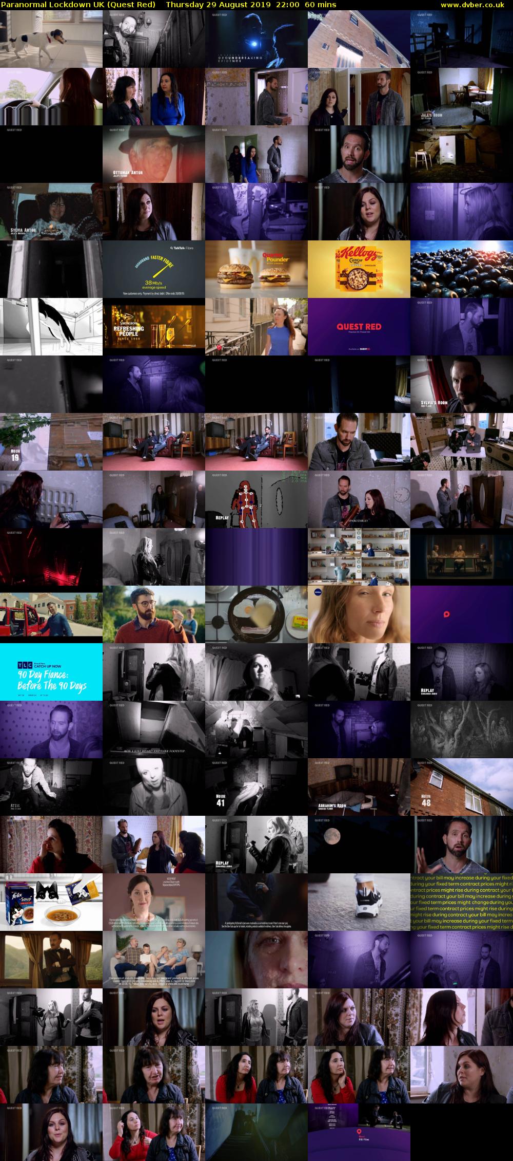 Paranormal Lockdown UK (Quest Red) Thursday 29 August 2019 22:00 - 23:00