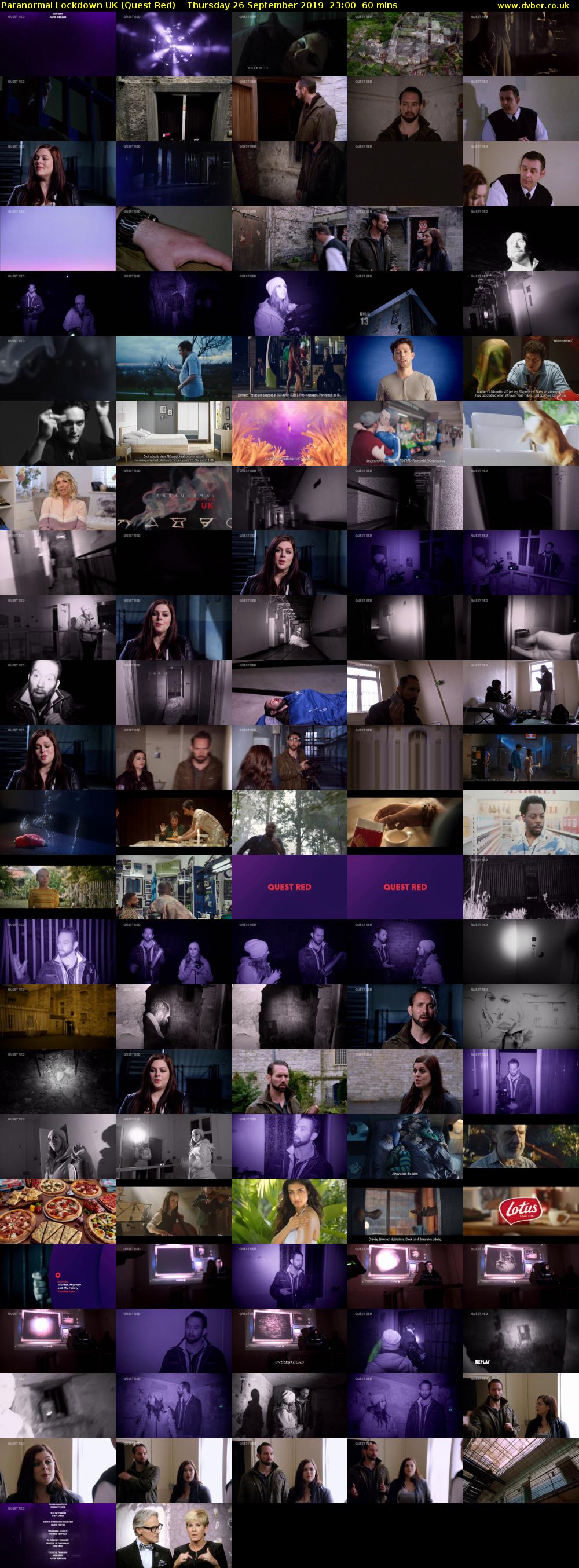 Paranormal Lockdown UK (Quest Red) Thursday 26 September 2019 23:00 - 00:00