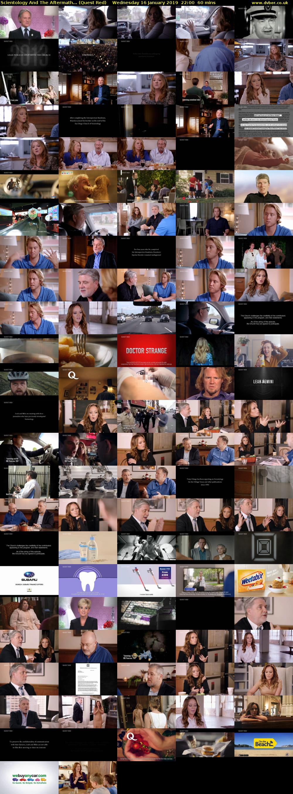 Scientology And The Aftermath... (Quest Red) Wednesday 16 January 2019 22:00 - 23:00