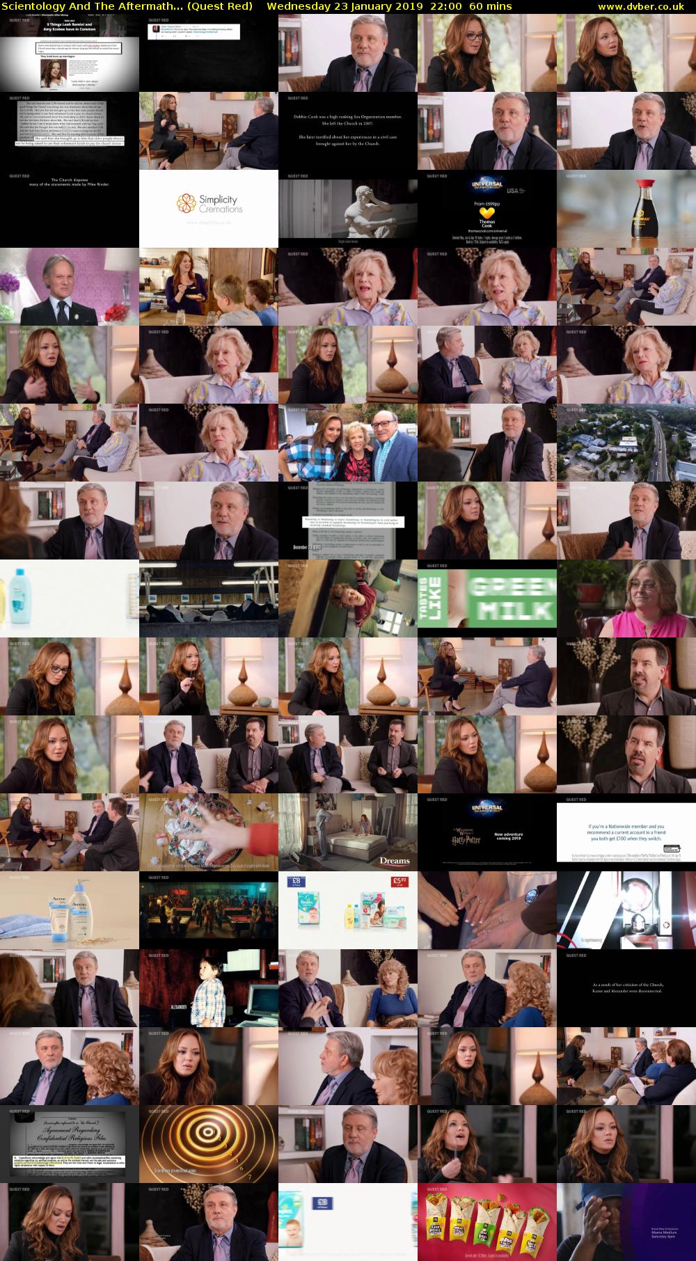 Scientology And The Aftermath... (Quest Red) Wednesday 23 January 2019 22:00 - 23:00