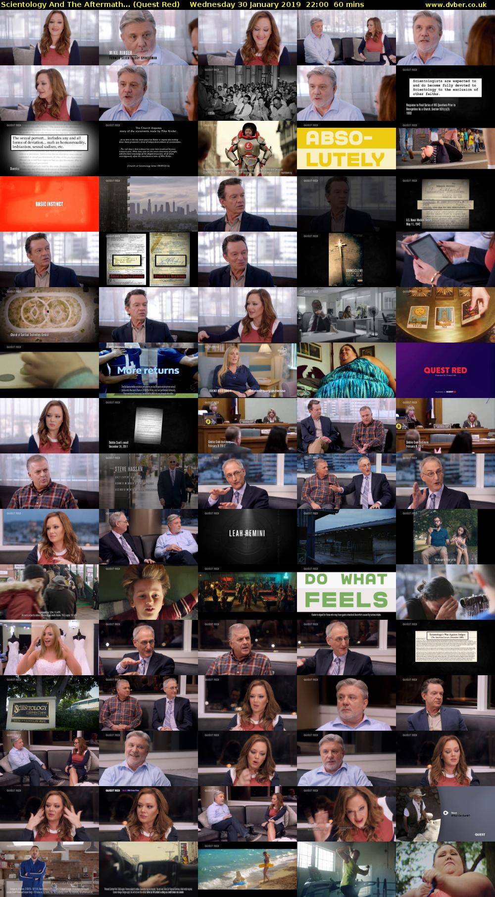 Scientology And The Aftermath... (Quest Red) Wednesday 30 January 2019 22:00 - 23:00