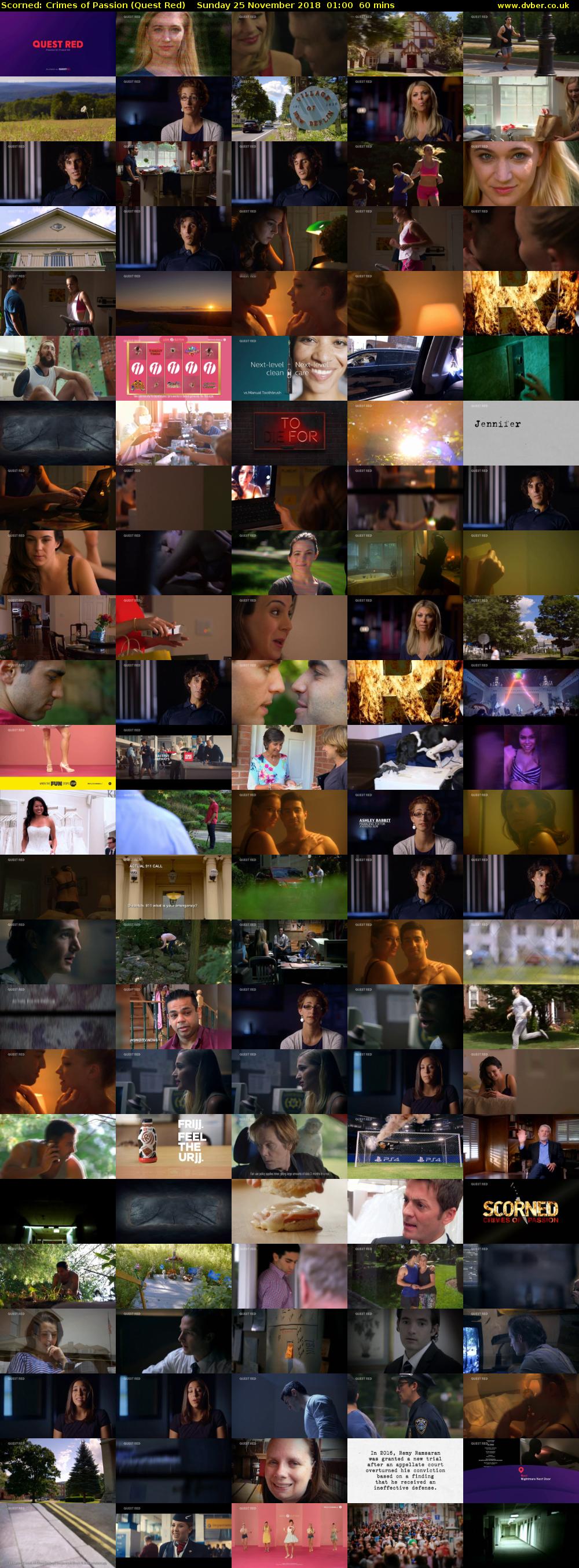 Scorned: Crimes of Passion (Quest Red) Sunday 25 November 2018 01:00 - 02:00