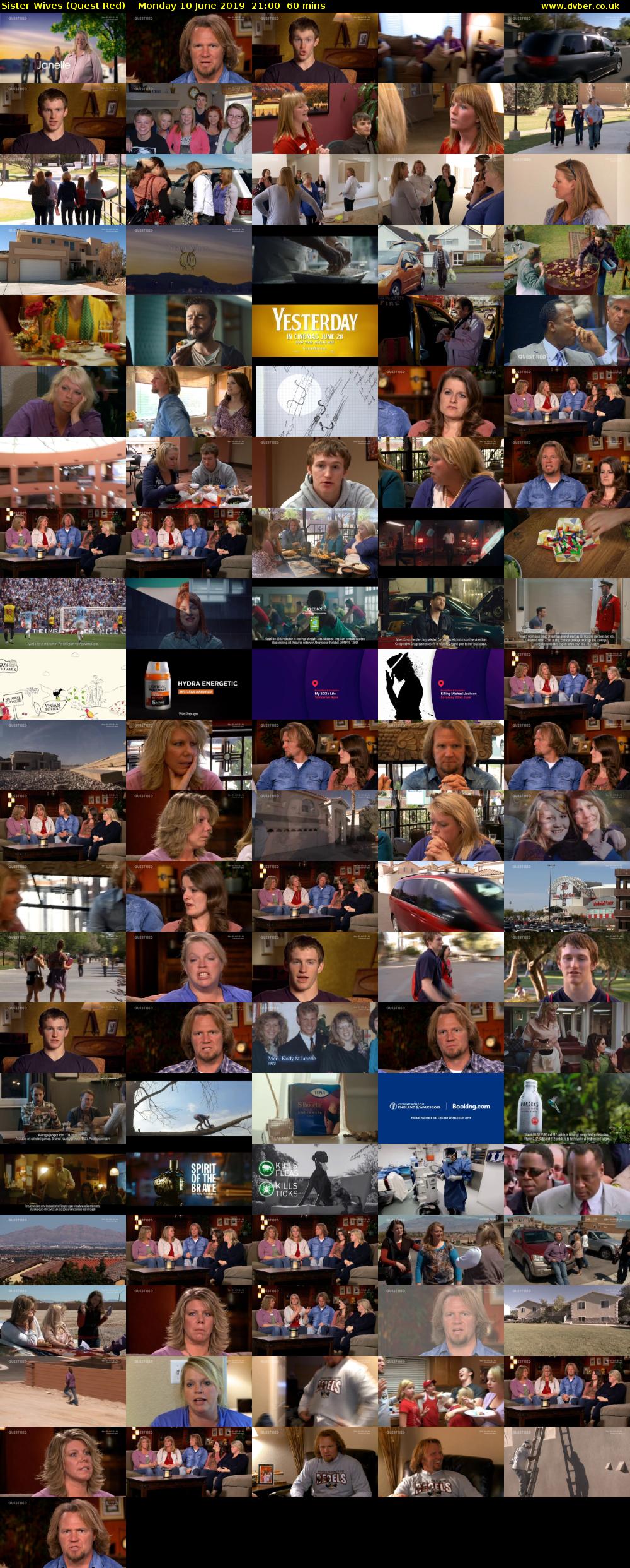 Sister Wives (Quest Red) Monday 10 June 2019 21:00 - 22:00