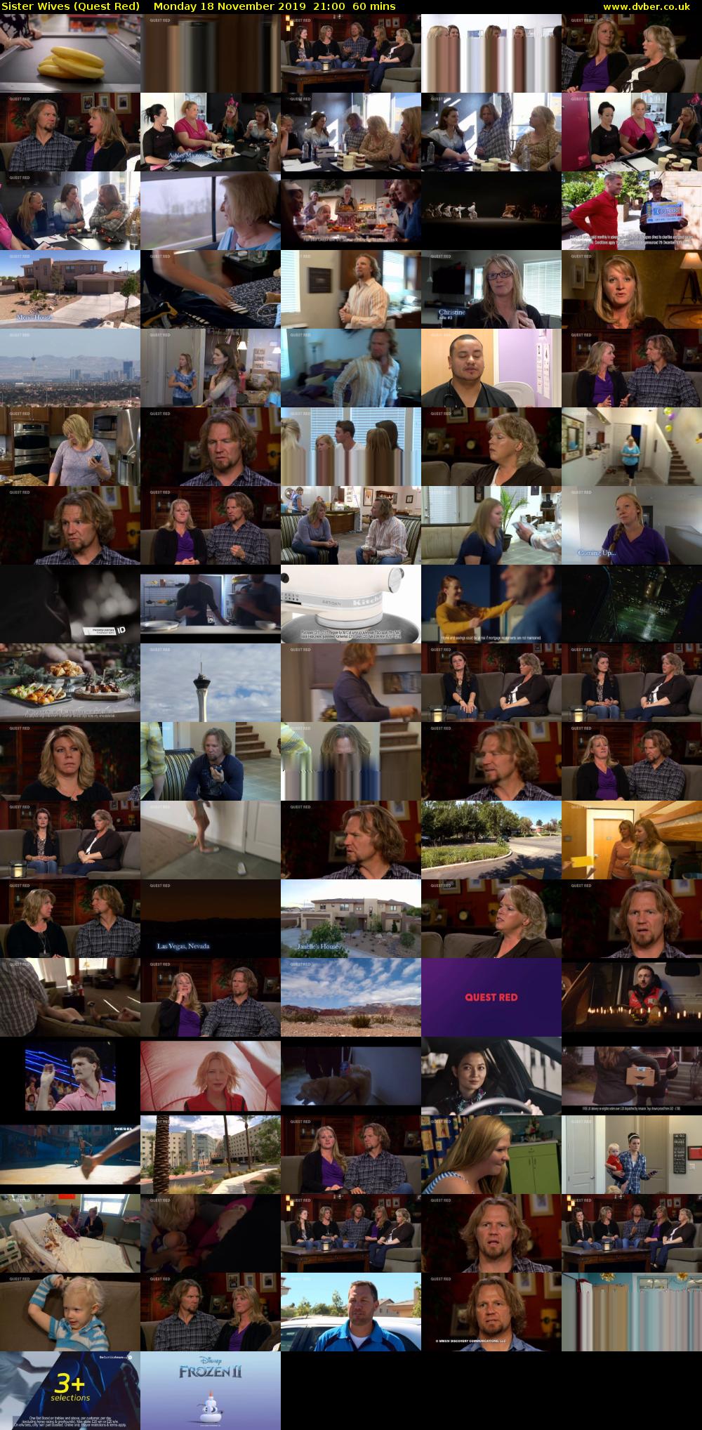 Sister Wives (Quest Red) Monday 18 November 2019 21:00 - 22:00