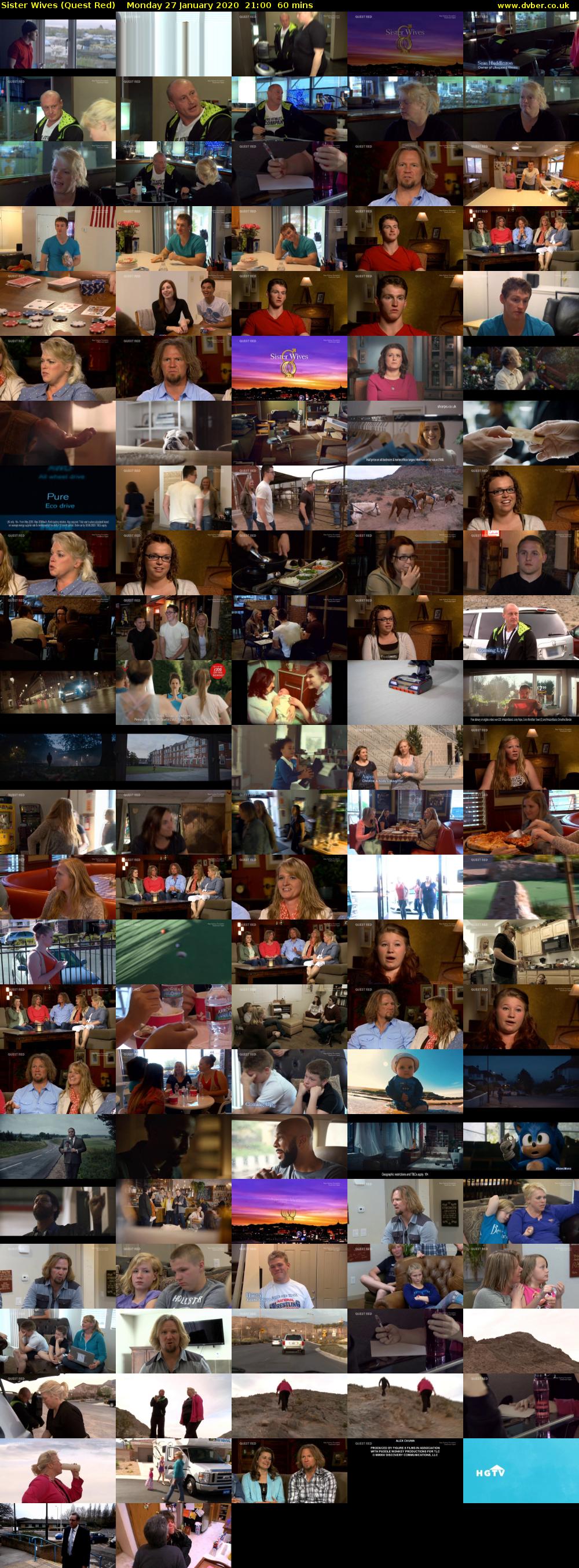 Sister Wives (Quest Red) Monday 27 January 2020 21:00 - 22:00