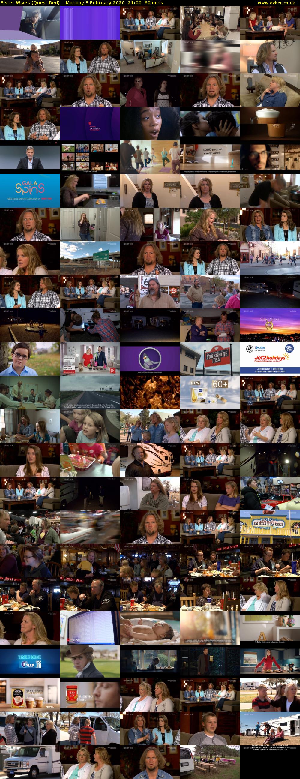 Sister Wives (Quest Red) Monday 3 February 2020 21:00 - 22:00