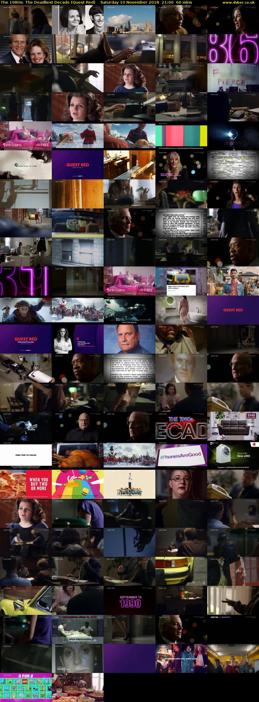 The 1980s: The Deadliest Decade (Quest Red) Saturday 10 November 2018 21:00 - 22:00