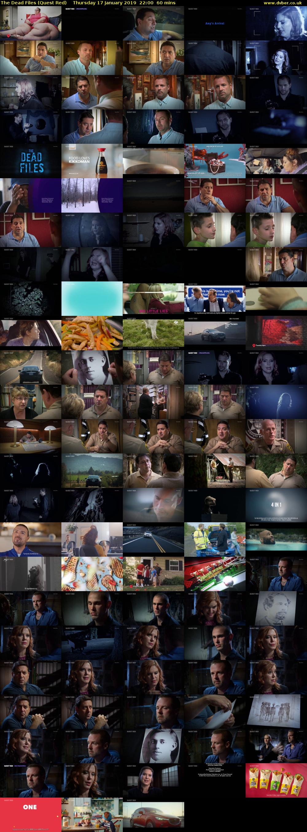 The Dead Files (Quest Red) Thursday 17 January 2019 22:00 - 23:00