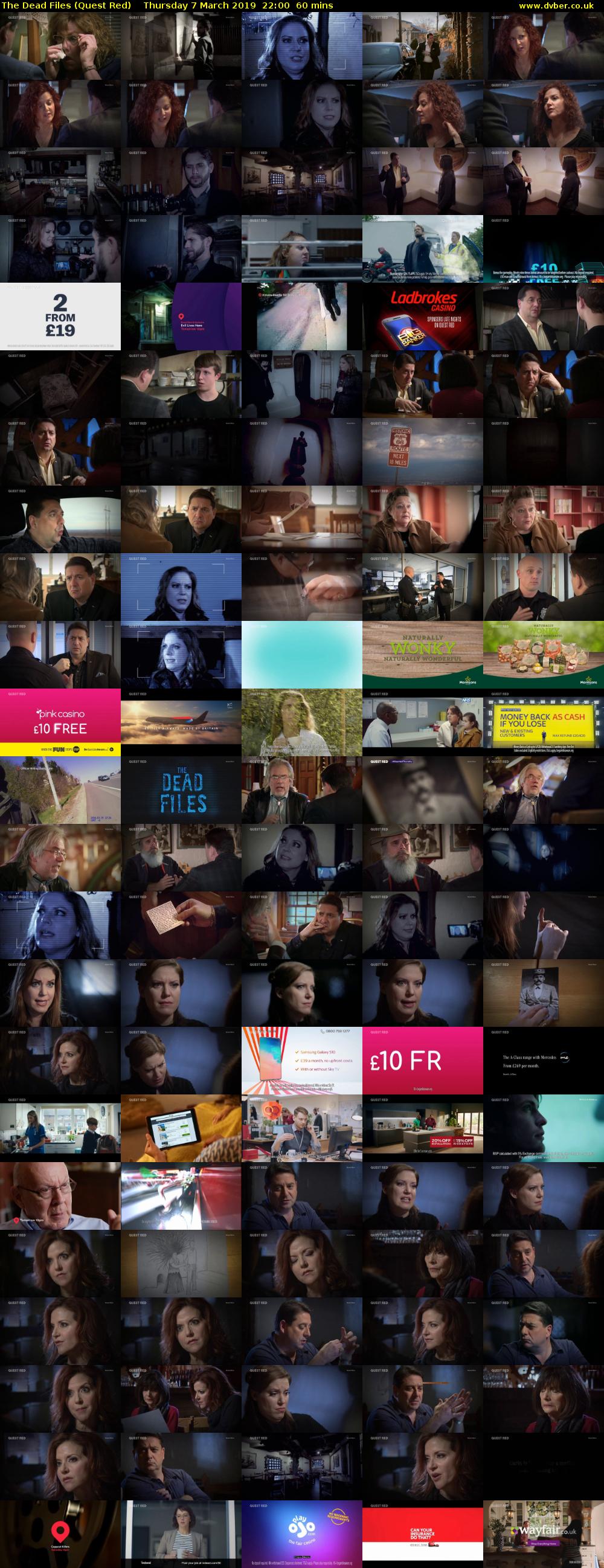 The Dead Files (Quest Red) Thursday 7 March 2019 22:00 - 23:00
