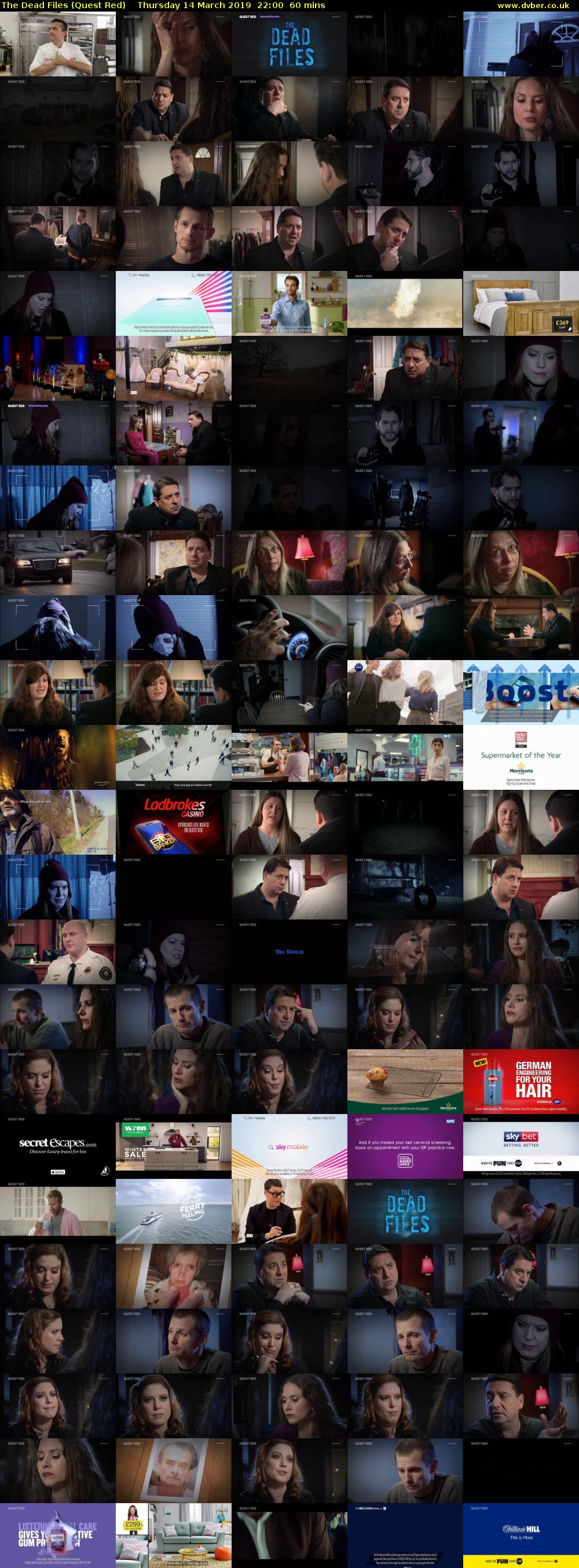 The Dead Files (Quest Red) Thursday 14 March 2019 22:00 - 23:00