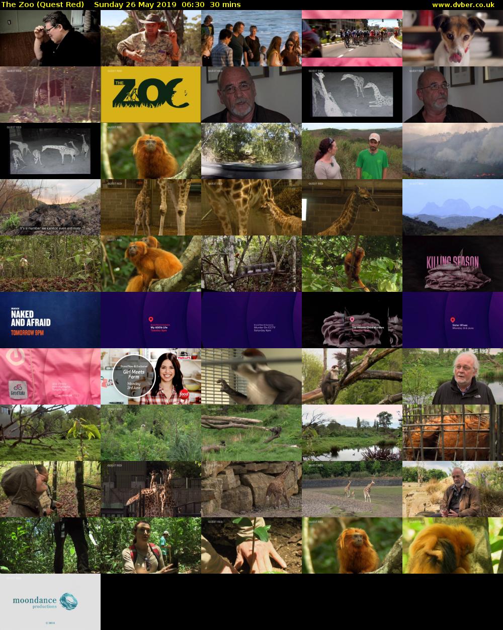 The Zoo (Quest Red) Sunday 26 May 2019 06:30 - 07:00