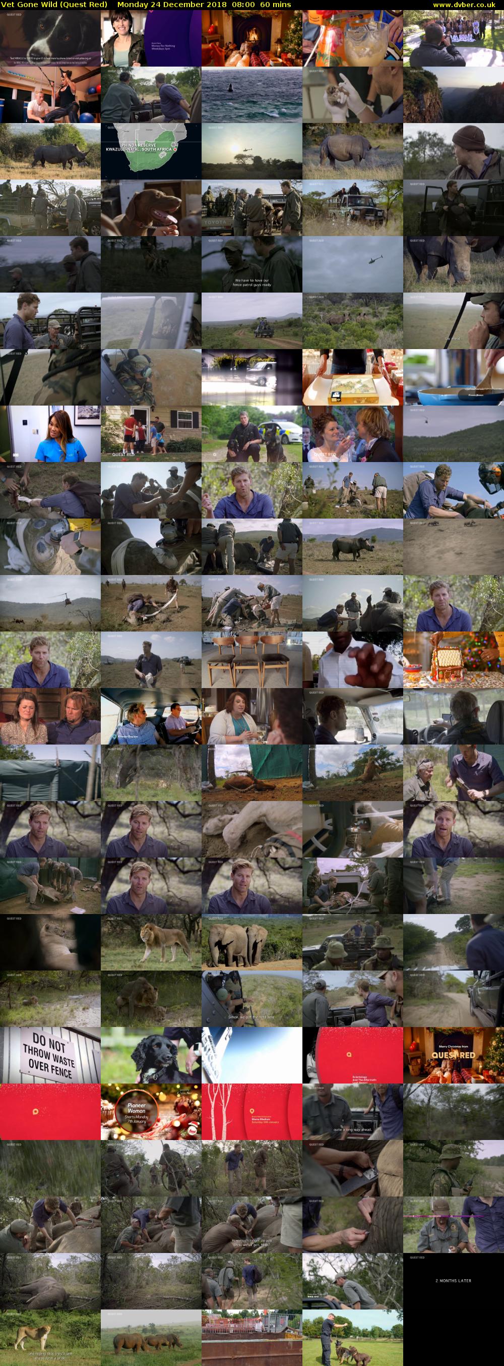 Vet Gone Wild (Quest Red) Monday 24 December 2018 08:00 - 09:00