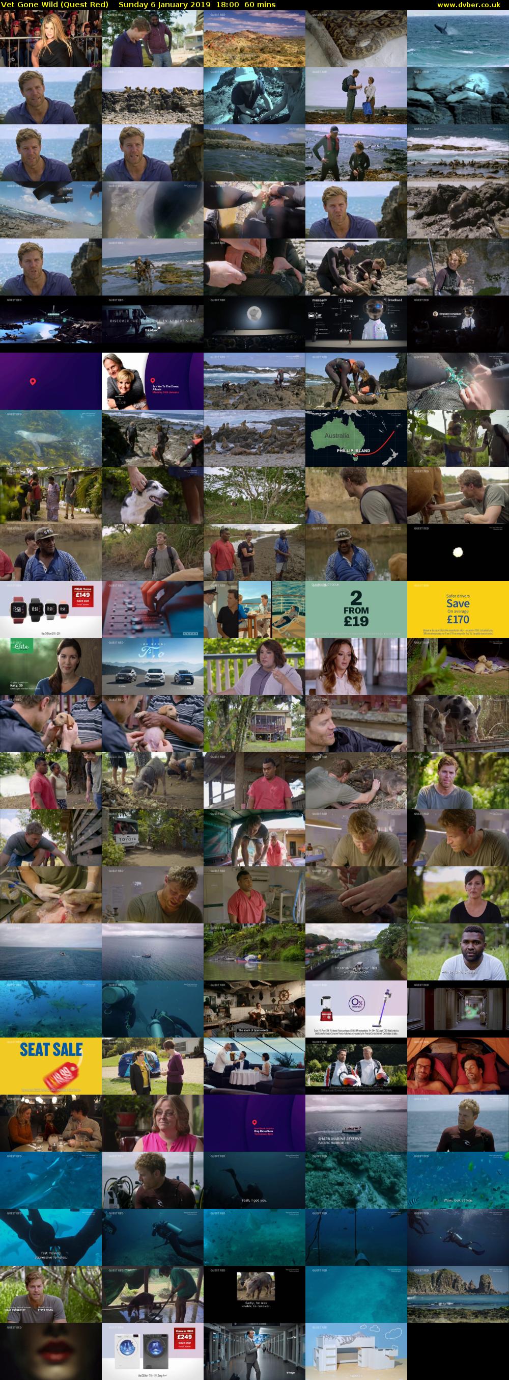 Vet Gone Wild (Quest Red) Sunday 6 January 2019 18:00 - 19:00