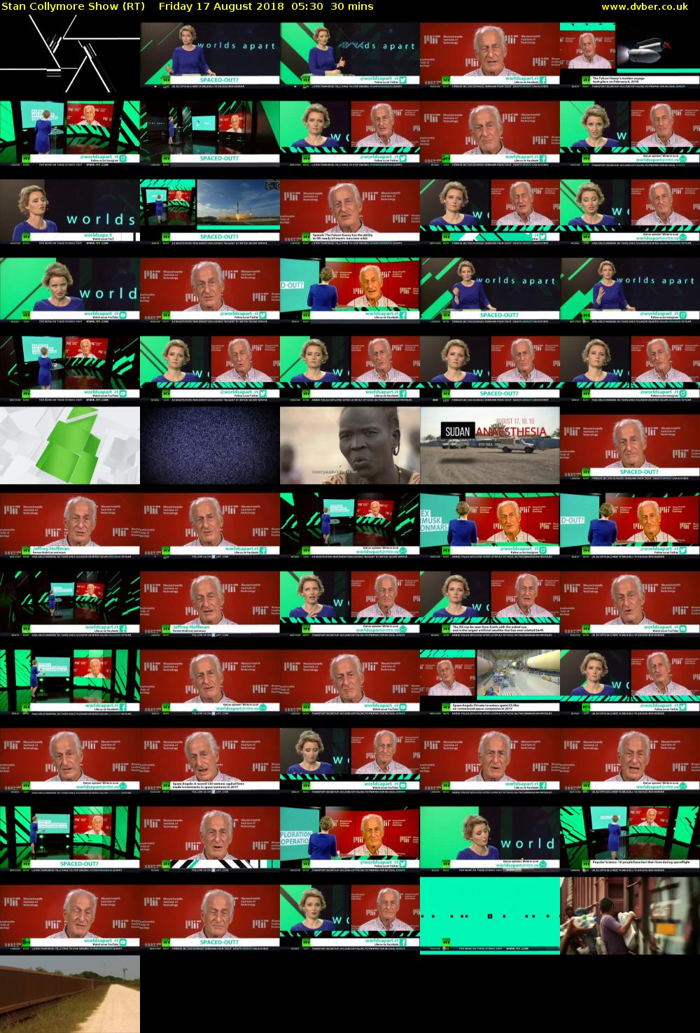 Stan Collymore Show (RT) Friday 17 August 2018 05:30 - 06:00