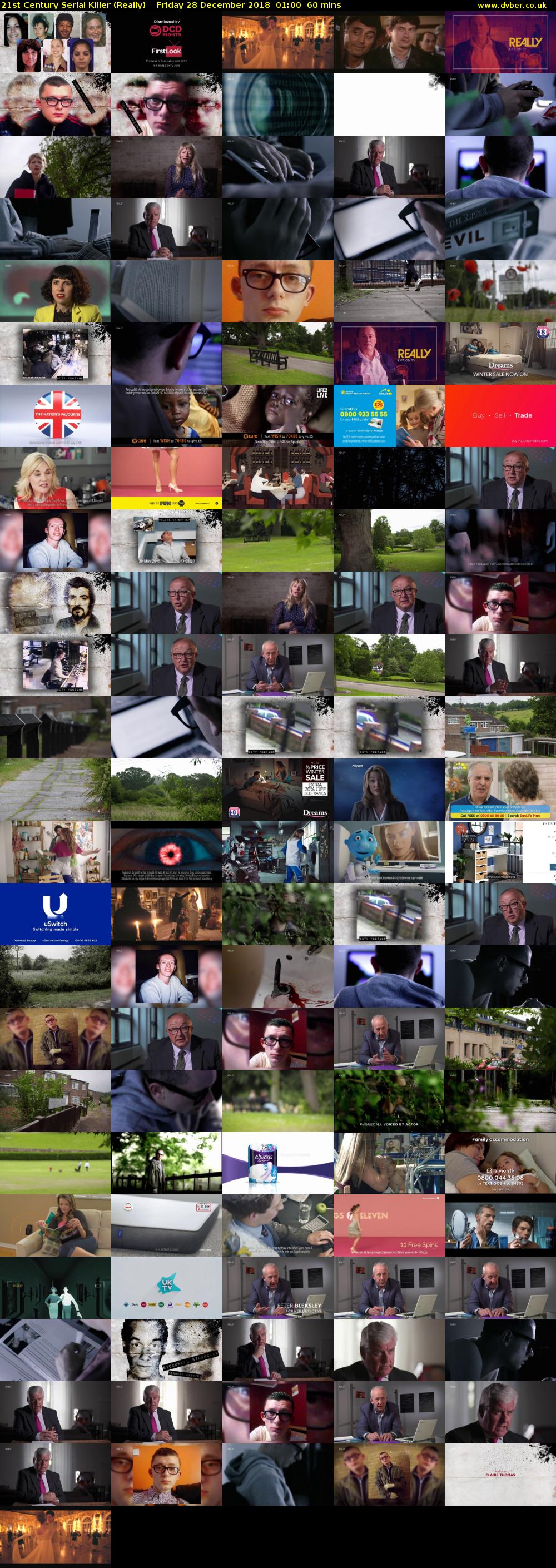 21st Century Serial Killer (Really) Friday 28 December 2018 01:00 - 02:00