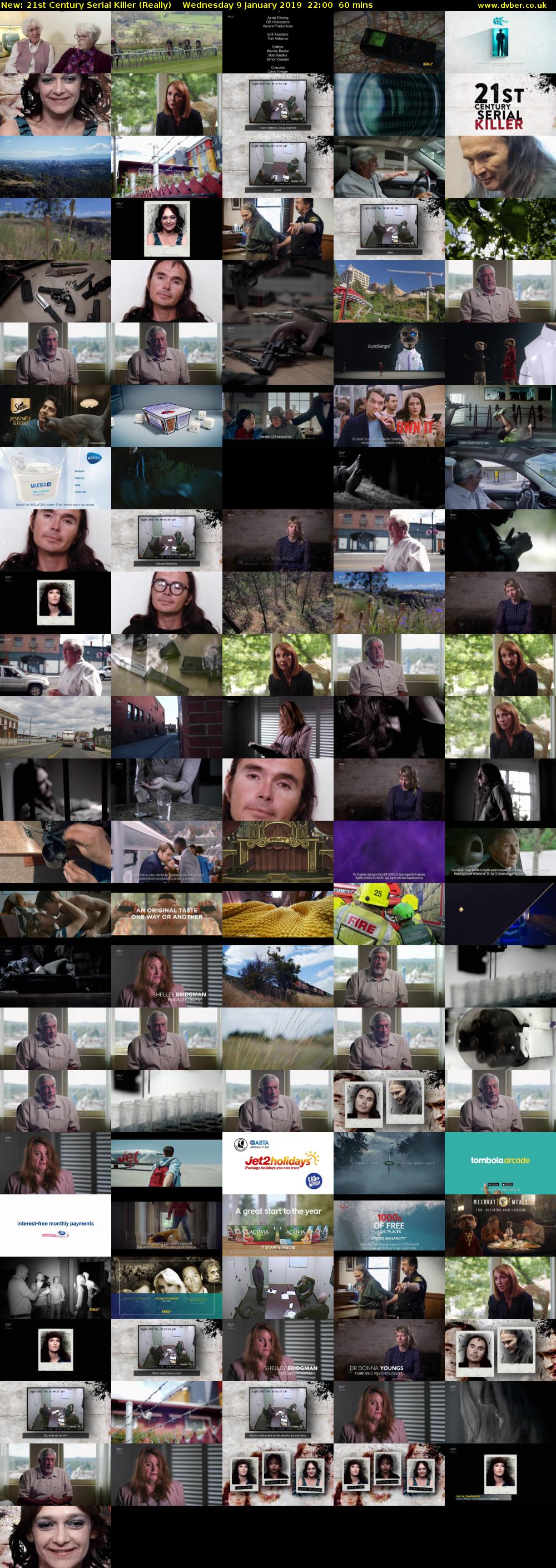 21st Century Serial Killer (Really) Wednesday 9 January 2019 22:00 - 23:00