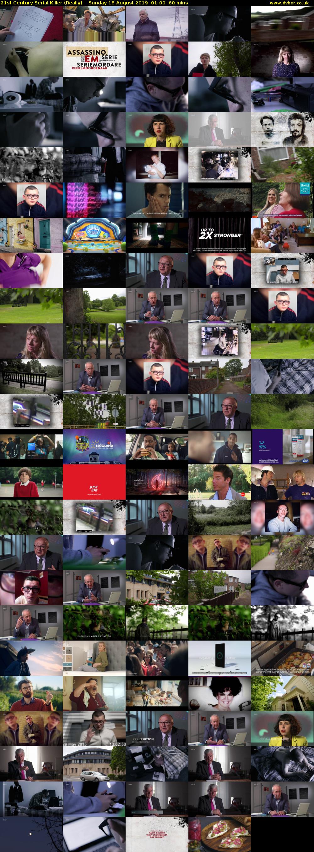 21st Century Serial Killer (Really) Sunday 18 August 2019 01:00 - 02:00
