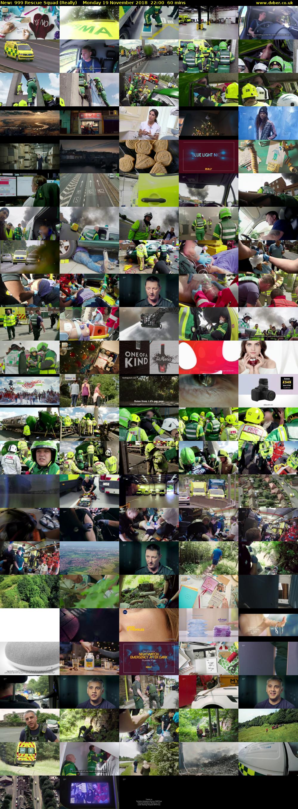 999 Rescue Squad (Really) Monday 19 November 2018 22:00 - 23:00