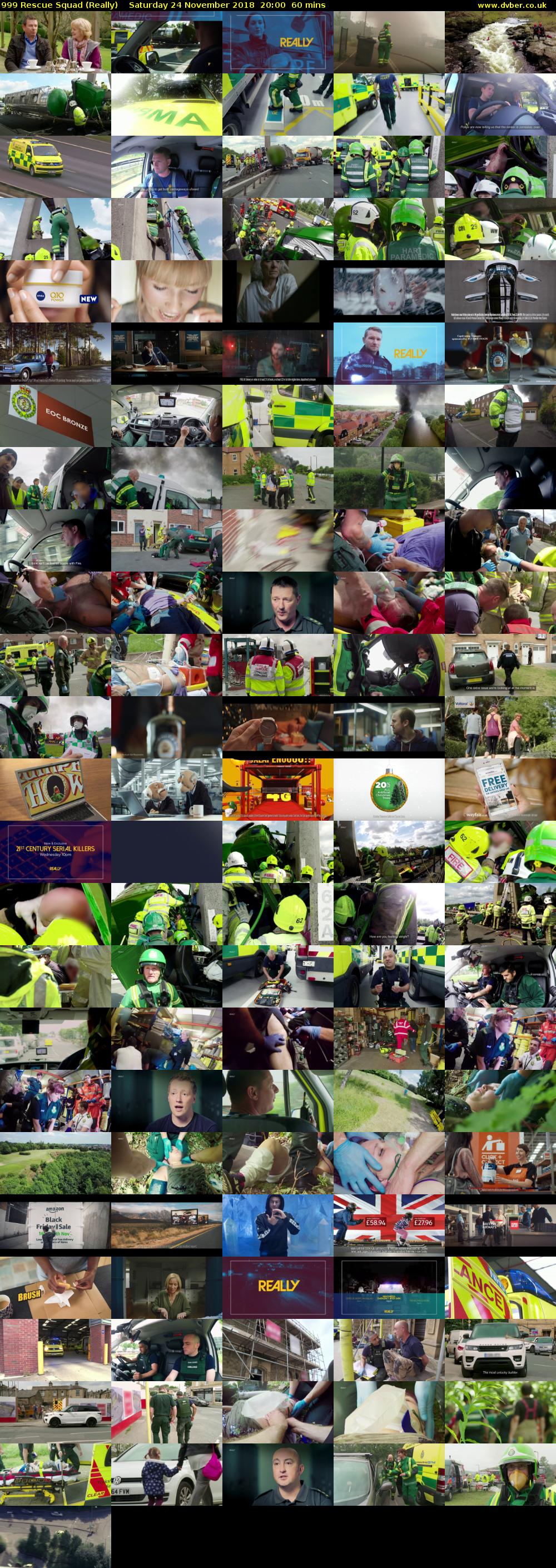 999 Rescue Squad (Really) Saturday 24 November 2018 20:00 - 21:00