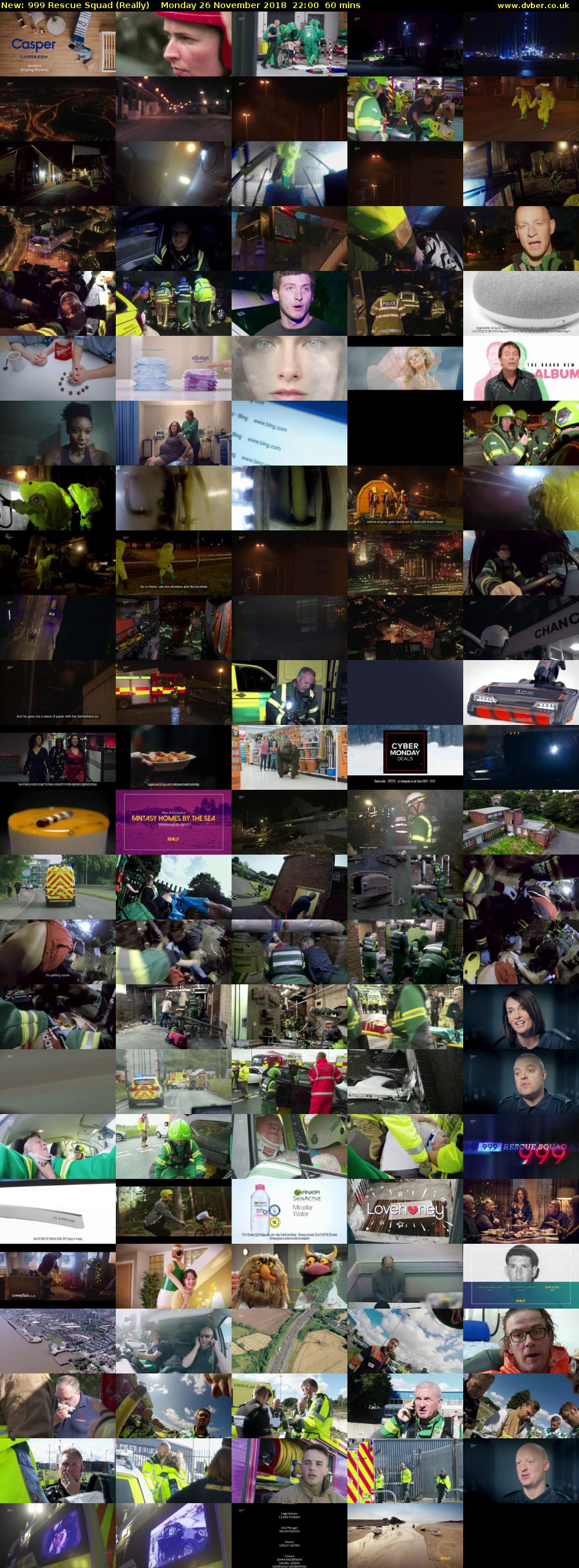 999 Rescue Squad (Really) Monday 26 November 2018 22:00 - 23:00