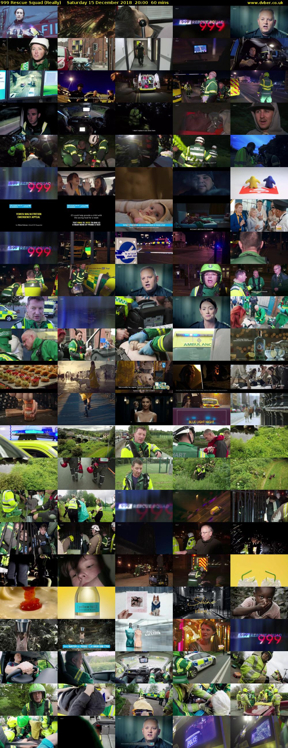 999 Rescue Squad (Really) Saturday 15 December 2018 20:00 - 21:00