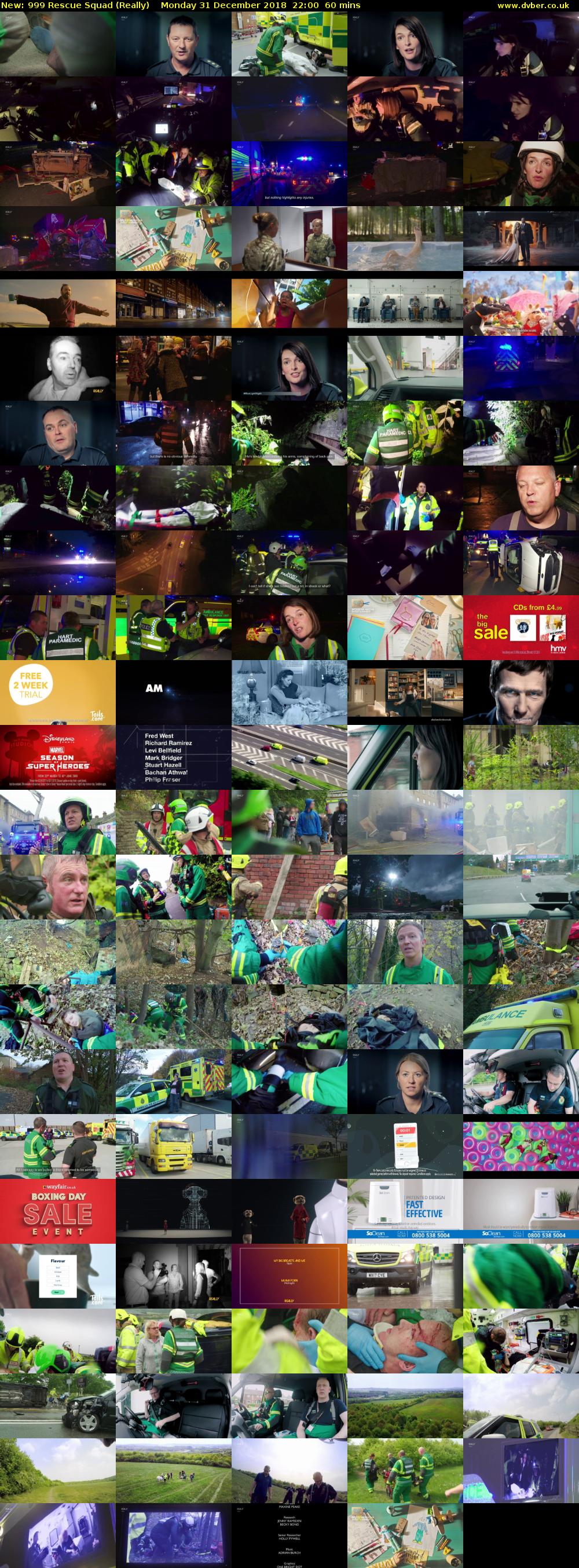 999 Rescue Squad (Really) Monday 31 December 2018 22:00 - 23:00