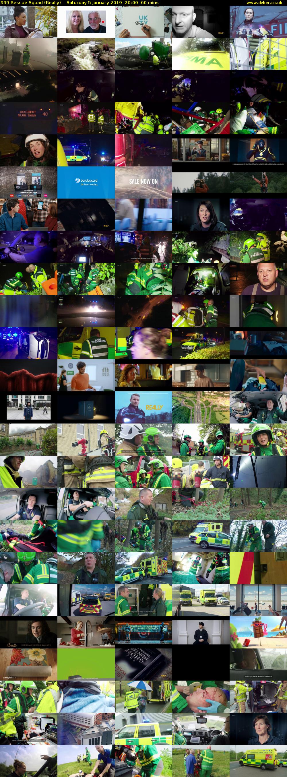 999 Rescue Squad (Really) Saturday 5 January 2019 20:00 - 21:00
