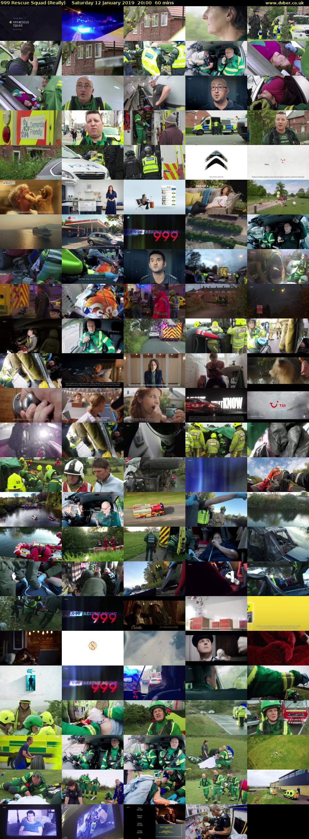 999 Rescue Squad (Really) Saturday 12 January 2019 20:00 - 21:00