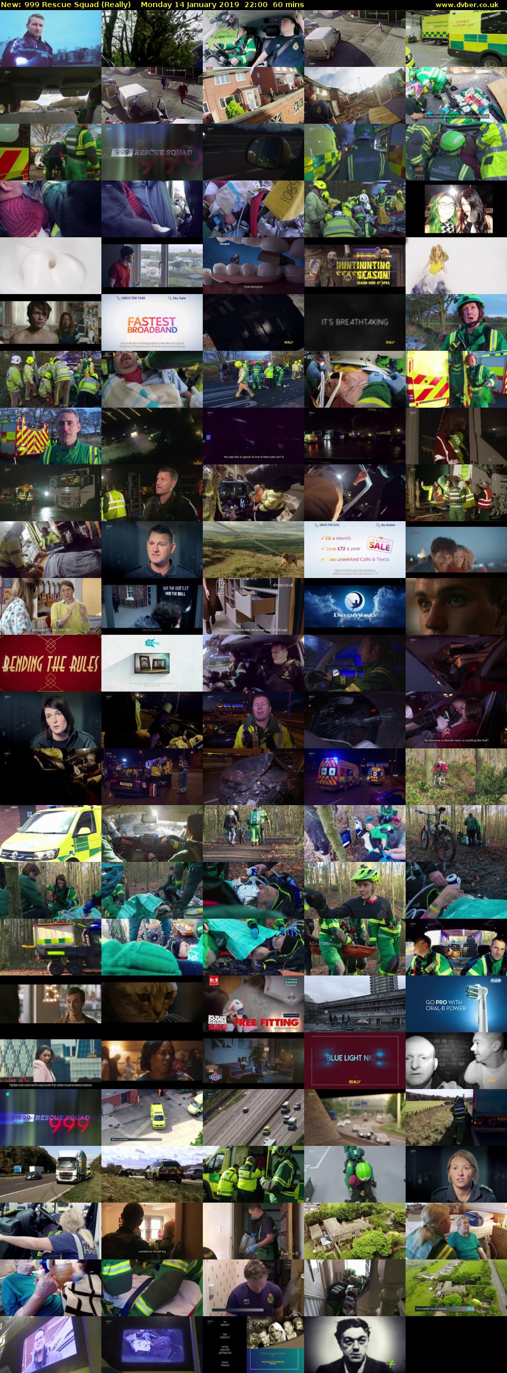 999 Rescue Squad (Really) Monday 14 January 2019 22:00 - 23:00