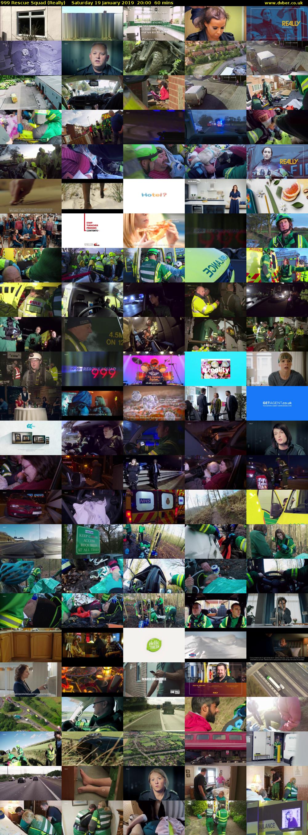 999 Rescue Squad (Really) Saturday 19 January 2019 20:00 - 21:00