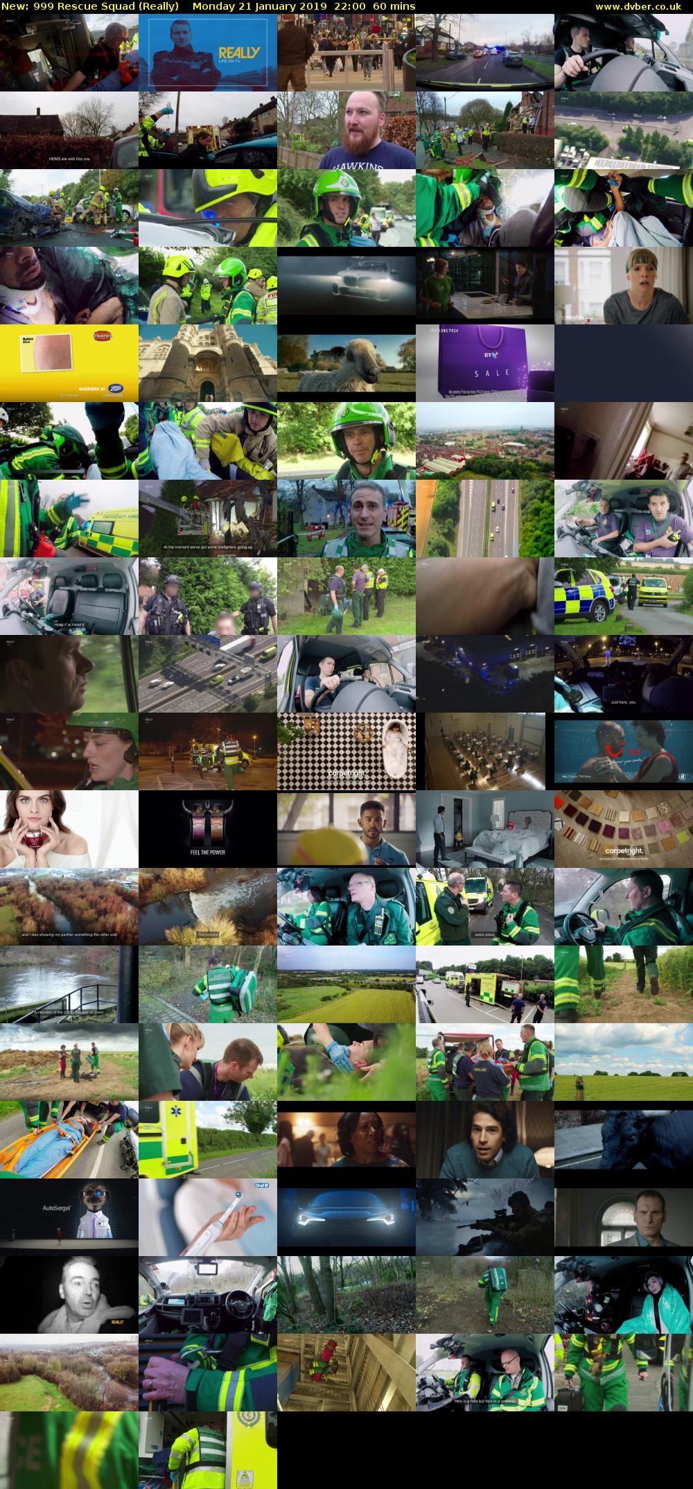 999 Rescue Squad (Really) Monday 21 January 2019 22:00 - 23:00