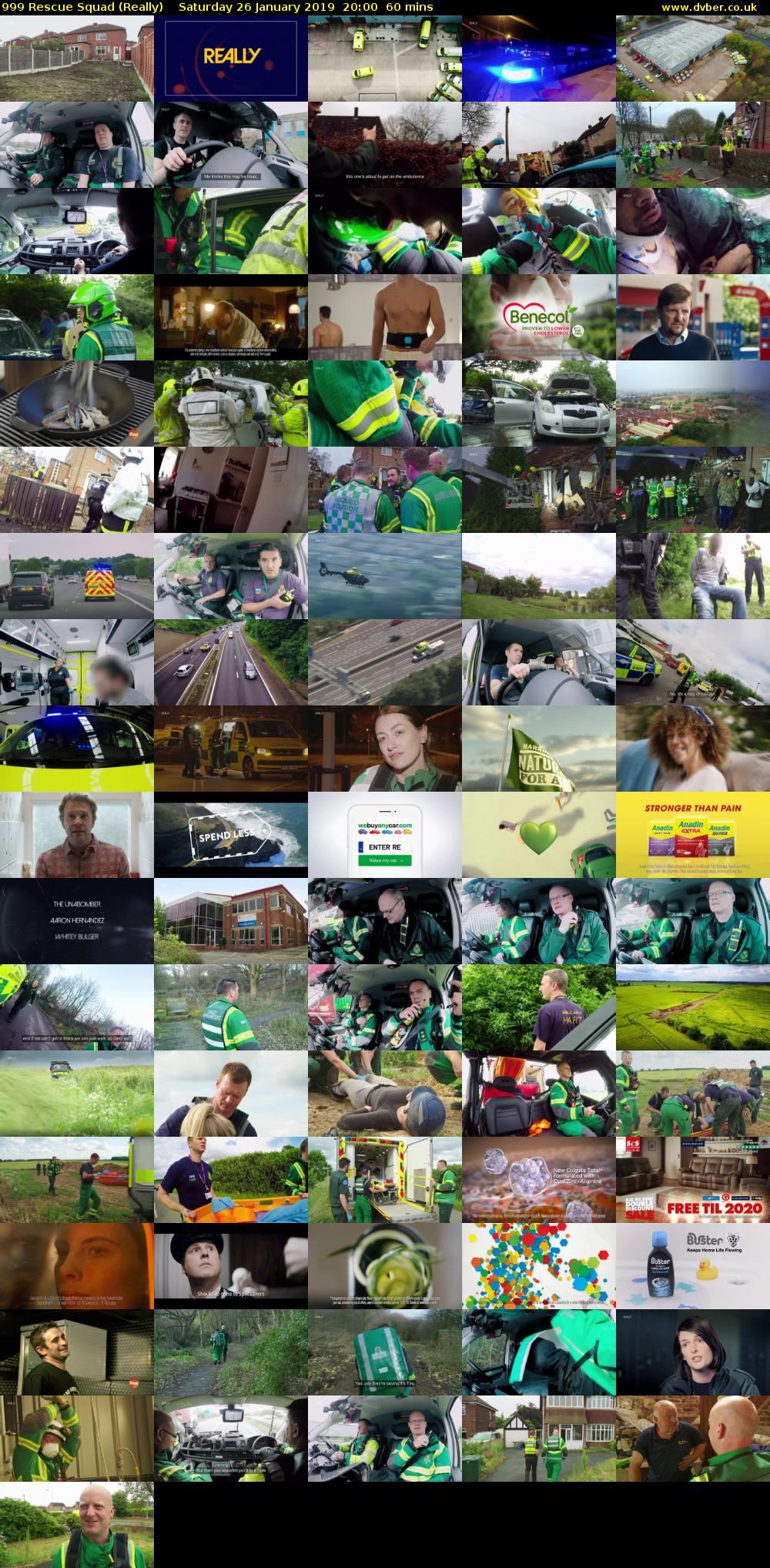 999 Rescue Squad (Really) Saturday 26 January 2019 20:00 - 21:00