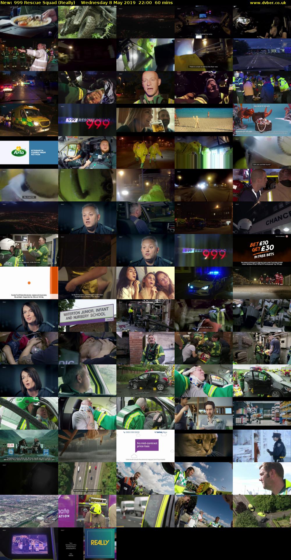 999 Rescue Squad (Really) Wednesday 8 May 2019 22:00 - 23:00