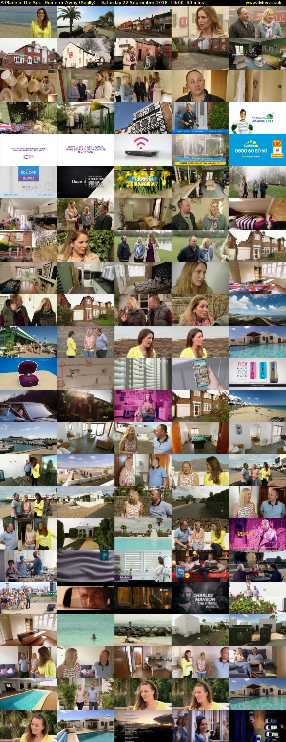 A Place in the Sun: Home or Away (Really) Saturday 22 September 2018 10:00 - 11:00