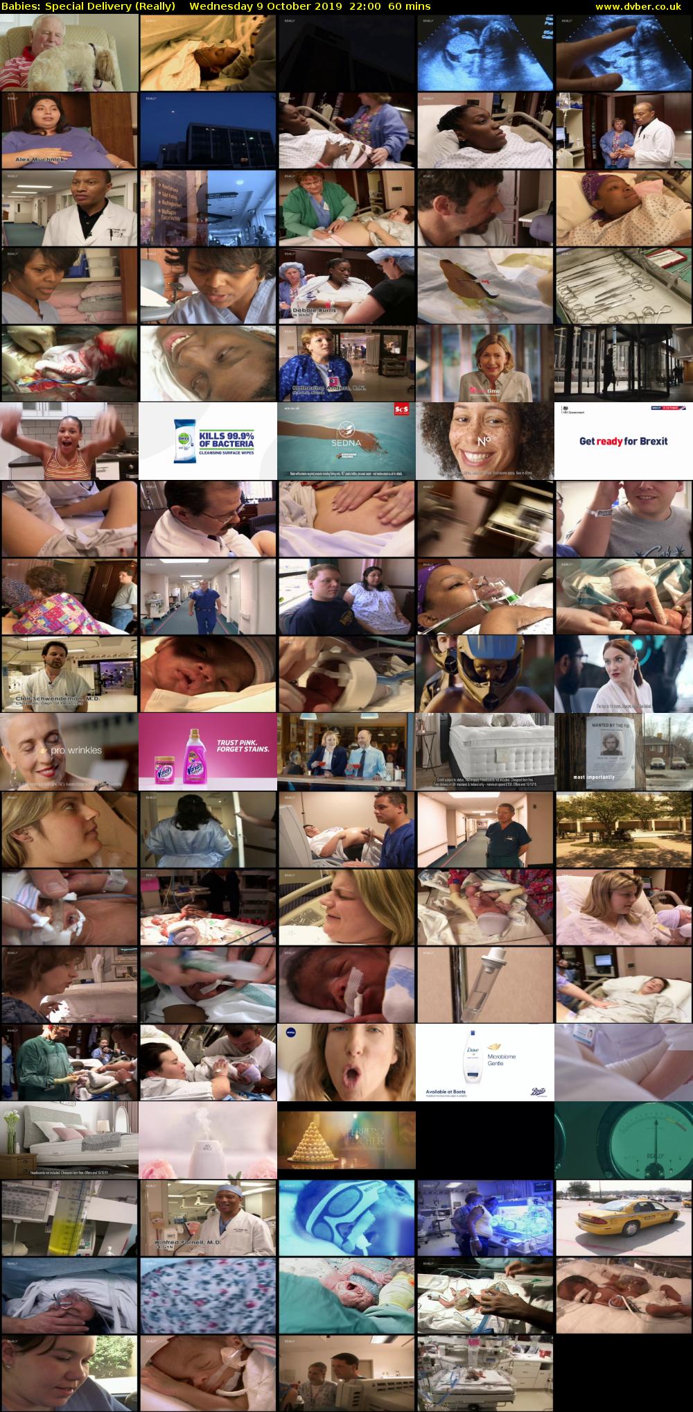 Babies: Special Delivery (Really) Wednesday 9 October 2019 22:00 - 23:00