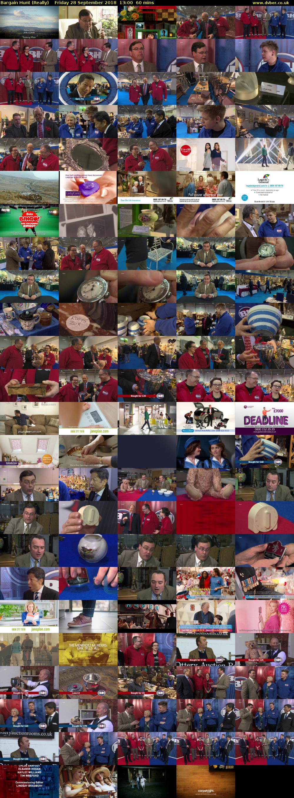 Bargain Hunt (Really) Friday 28 September 2018 13:00 - 14:00