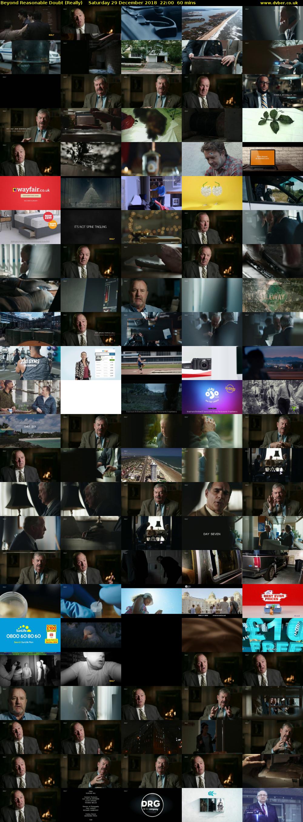 Beyond Reasonable Doubt (Really) Saturday 29 December 2018 22:00 - 23:00