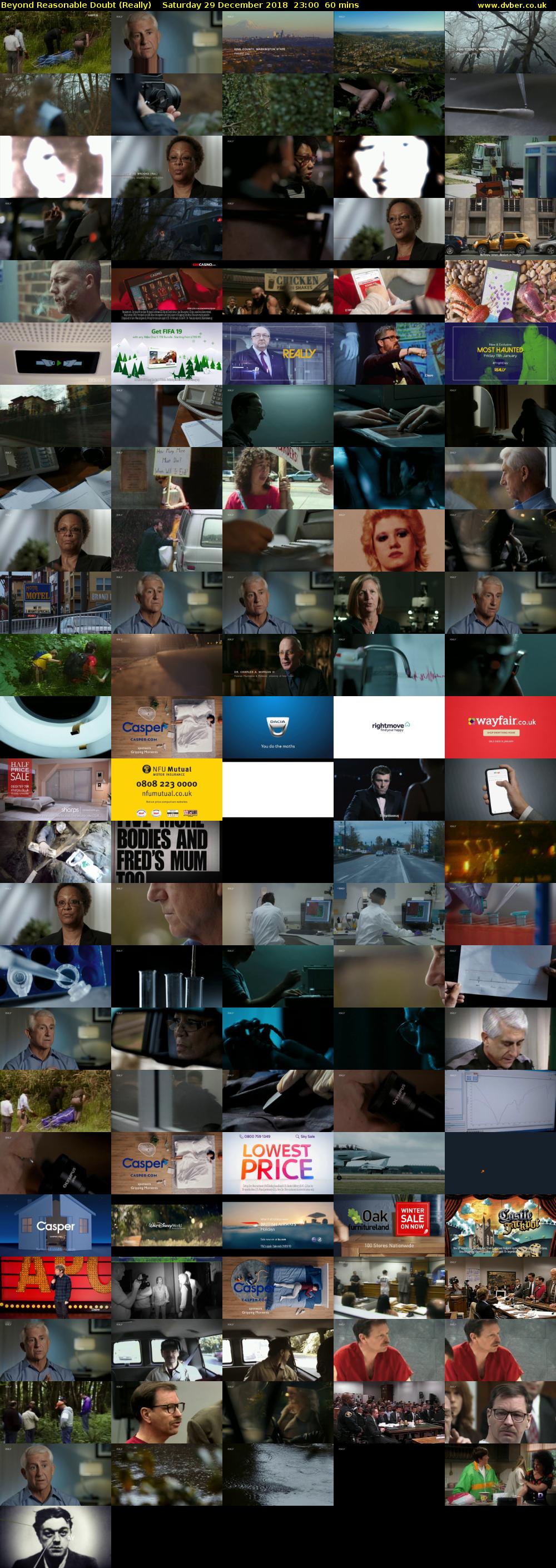 Beyond Reasonable Doubt (Really) Saturday 29 December 2018 23:00 - 00:00