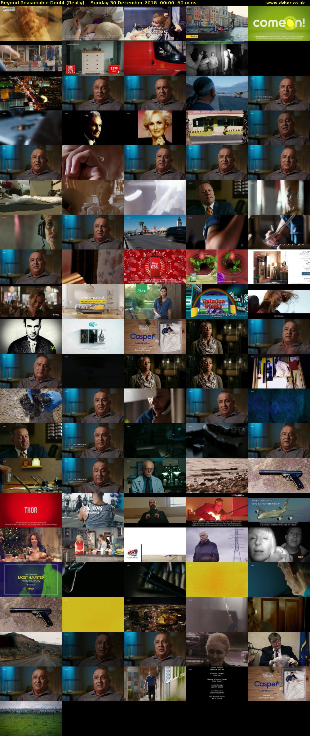 Beyond Reasonable Doubt (Really) Sunday 30 December 2018 00:00 - 01:00