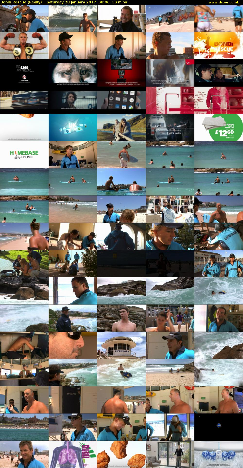 Bondi Rescue (Really) Saturday 28 January 2017 08:00 - 08:30